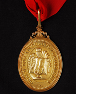 Medalha de ouro preta